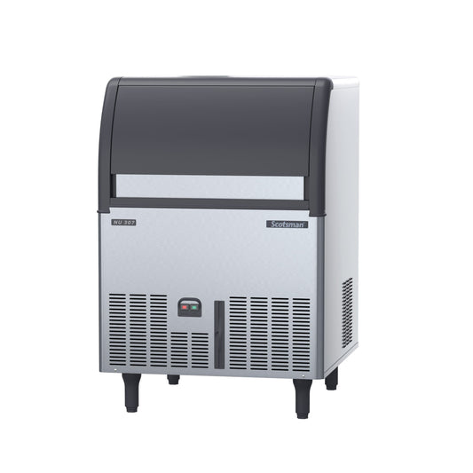 Scotsman NUH 307 AS OX Self-Contained Half Dice Ice Maker 129kg | Ice Machines Brisbane - left side view