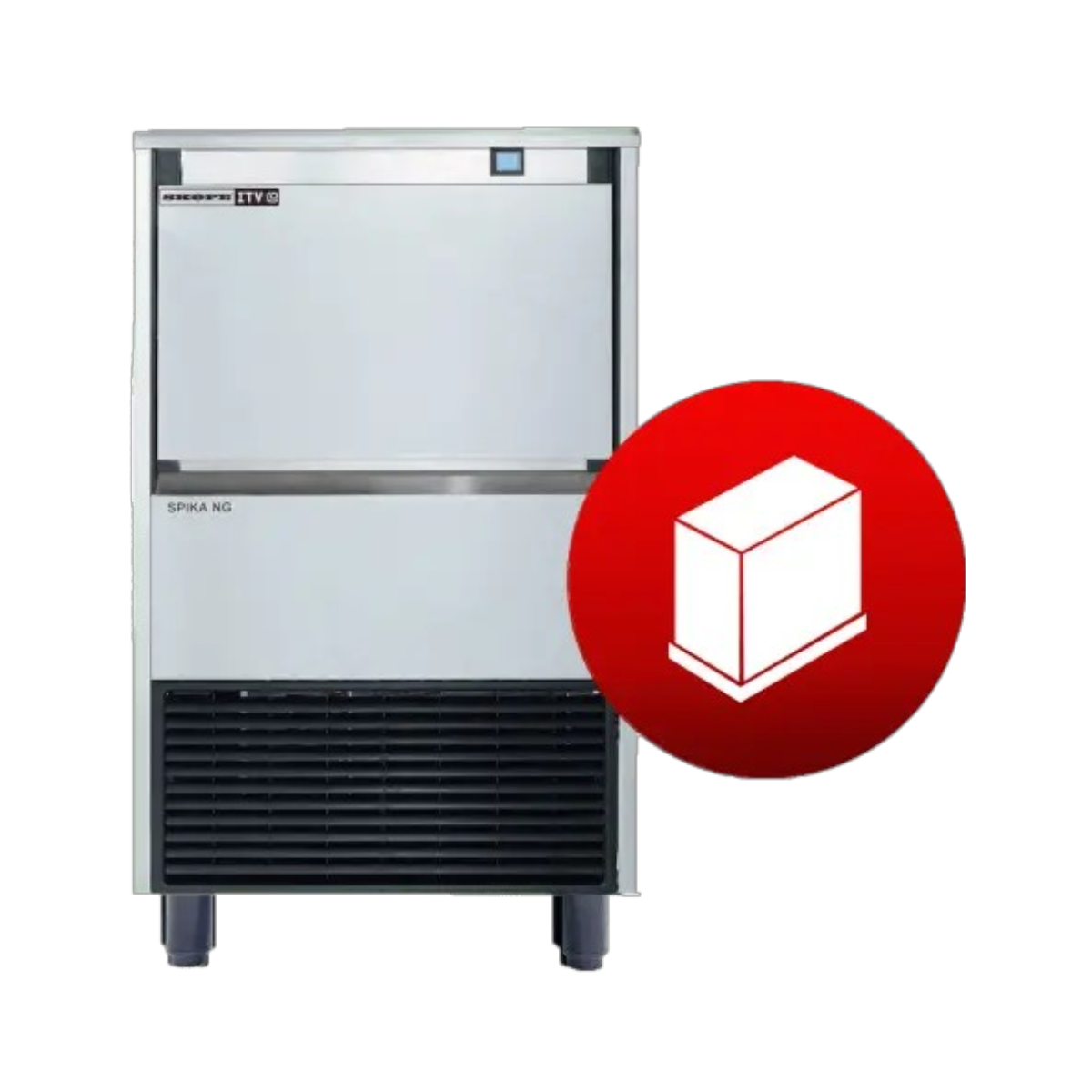 Skope SPIKA NG50 A HD DP Half Dice Drain Pump Ice Cube Maker 45kg