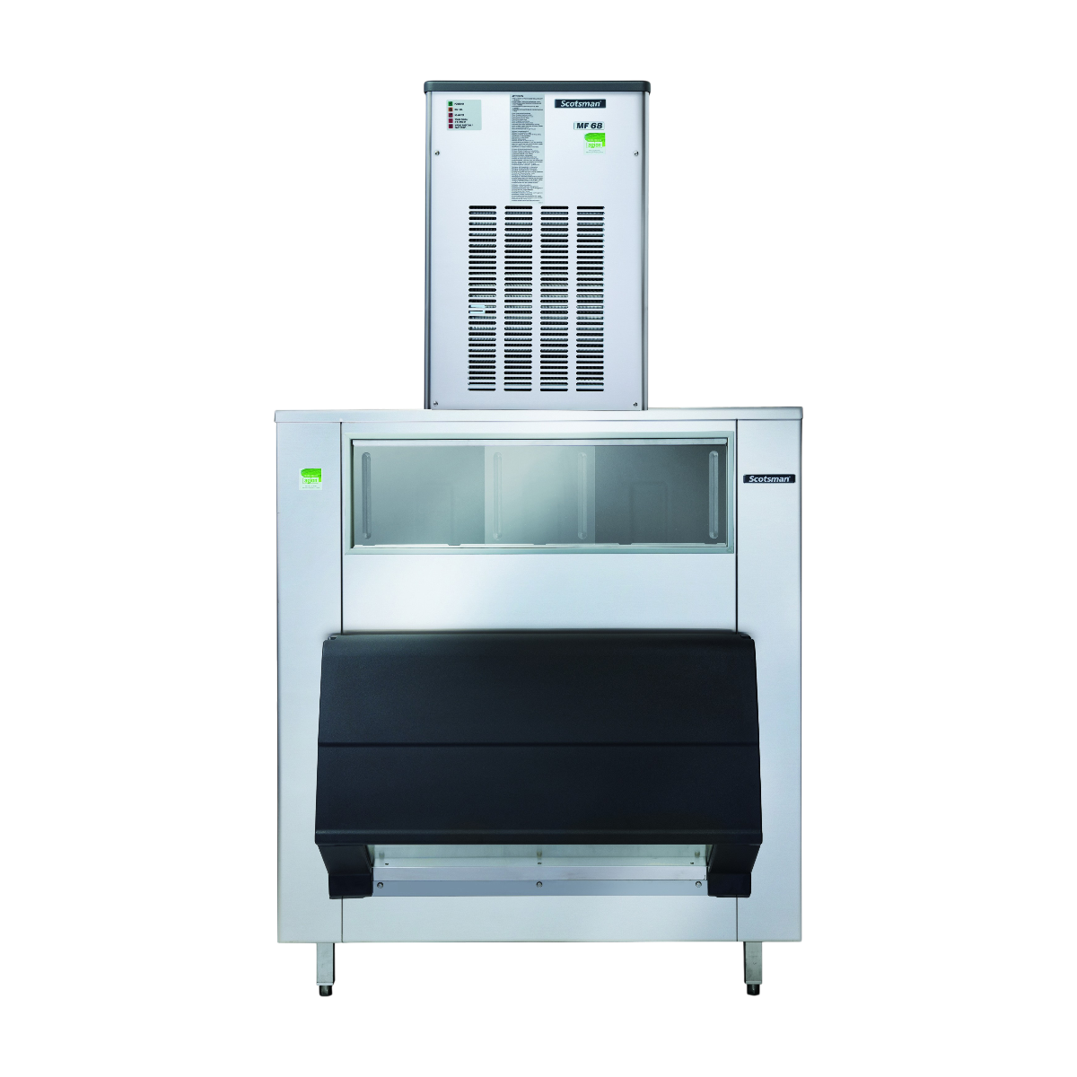Scotsman UBH 1100 553kg Upright Ice Storage Bin | Ice Machines Brisbane - with a modular head ice machine