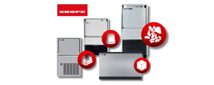 SKOPE commercial ice machine for hospitality and foodservice