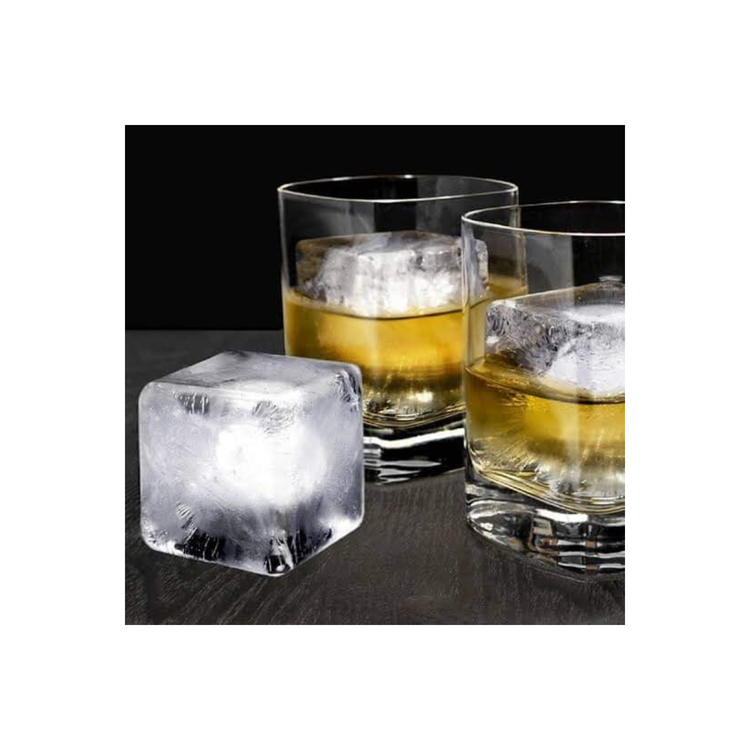 Cube ice for commercial and residential beverage service