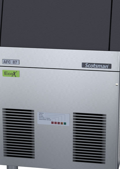 Scotsman AFC 87 AS OX Self-Contained Cubelet Ice Maker 70kg | Ice Machines Brisbane - close up view