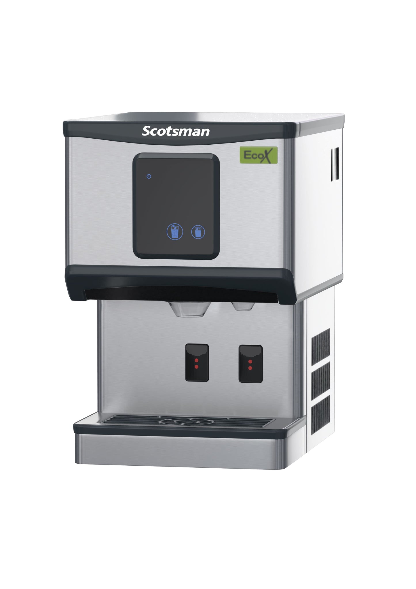 Scotsman DXN 107 AS Cubelet Ice & Water Dispenser 61kg | Ice Machines Brisbane - right side view