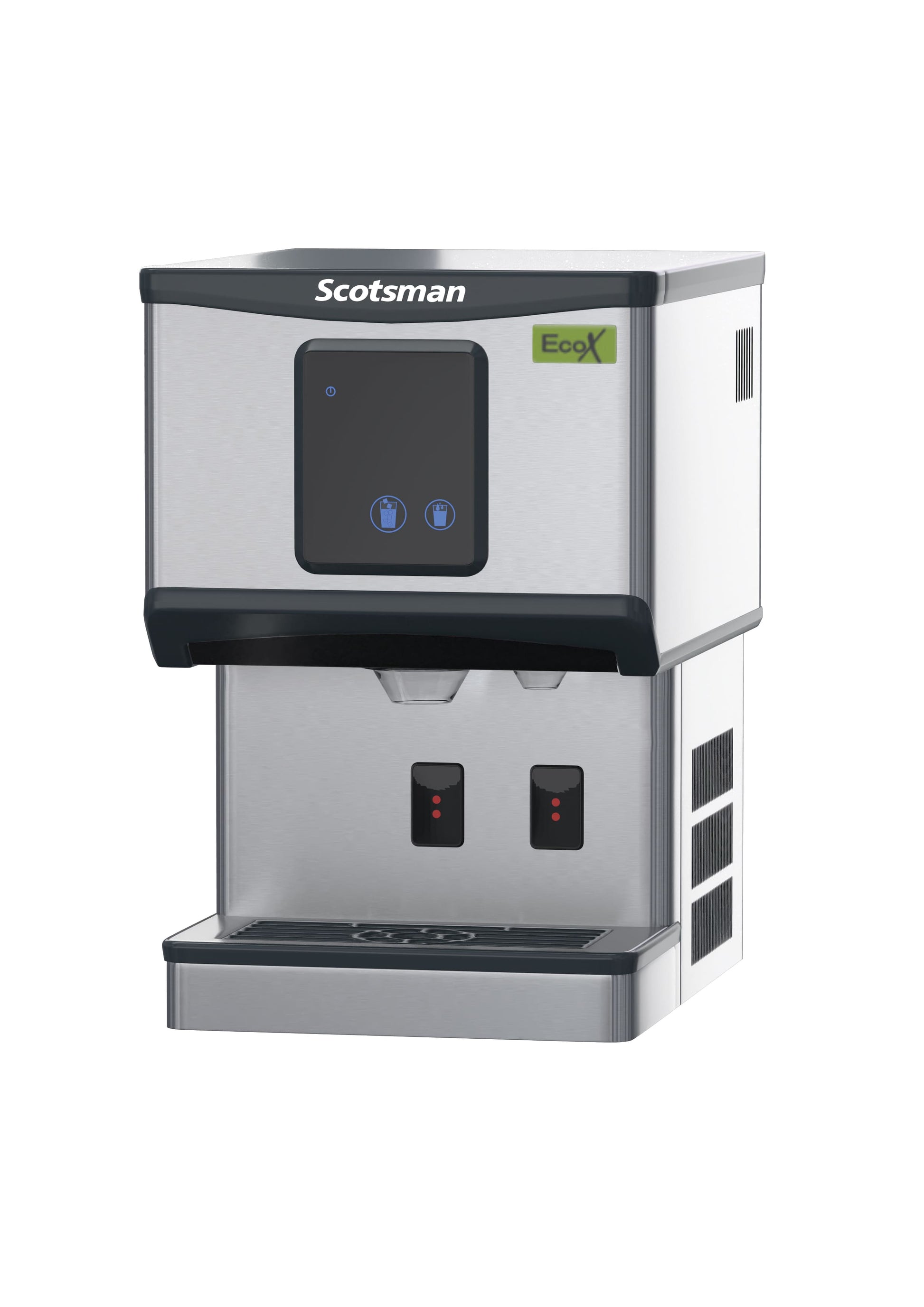 Scotsman DXN 107 AS Cubelet Ice & Water Dispenser 61kg | Ice Machines Brisbane - right side view