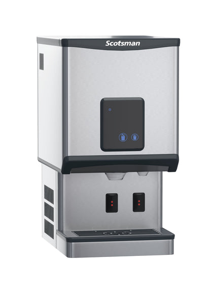 Scotsman DXN 187 AS Cubelet Ice & Water Dispenser 125kg | Ice Machines Brisbane - left side view