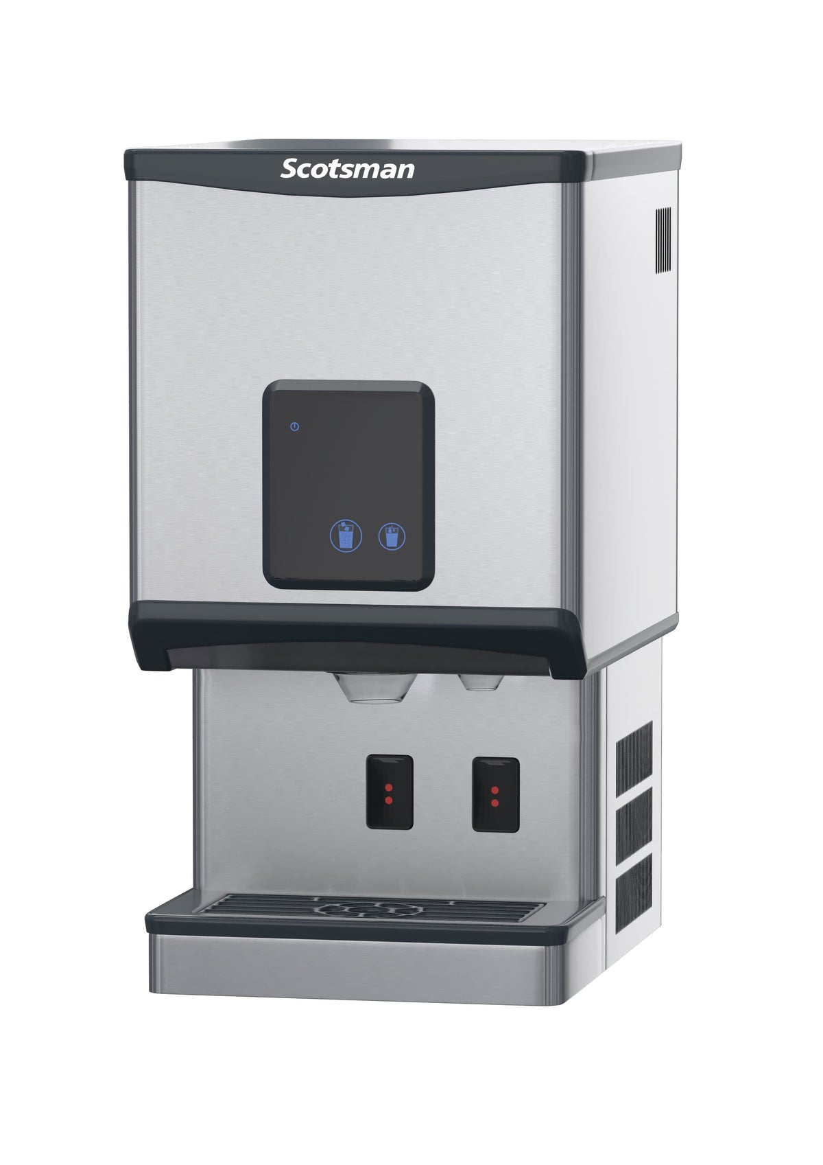 Scotsman DXN 187 AS Cubelet Ice & Water Dispenser 125kg | Ice Machines Brisbane - right side view