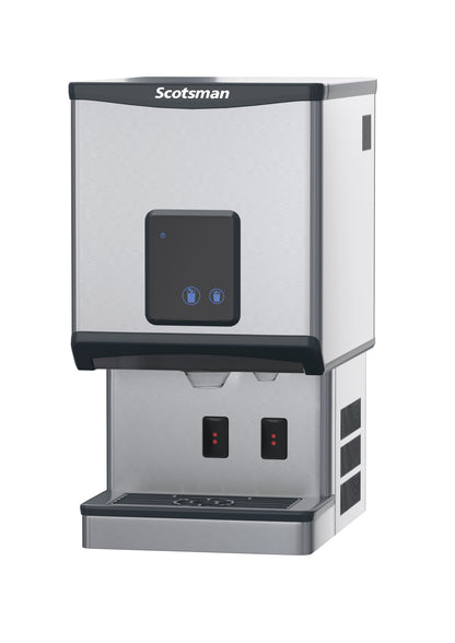 Scotsman DXN 187 AS Cubelet Ice & Water Dispenser 125kg | Ice Machines Brisbane - right side view
