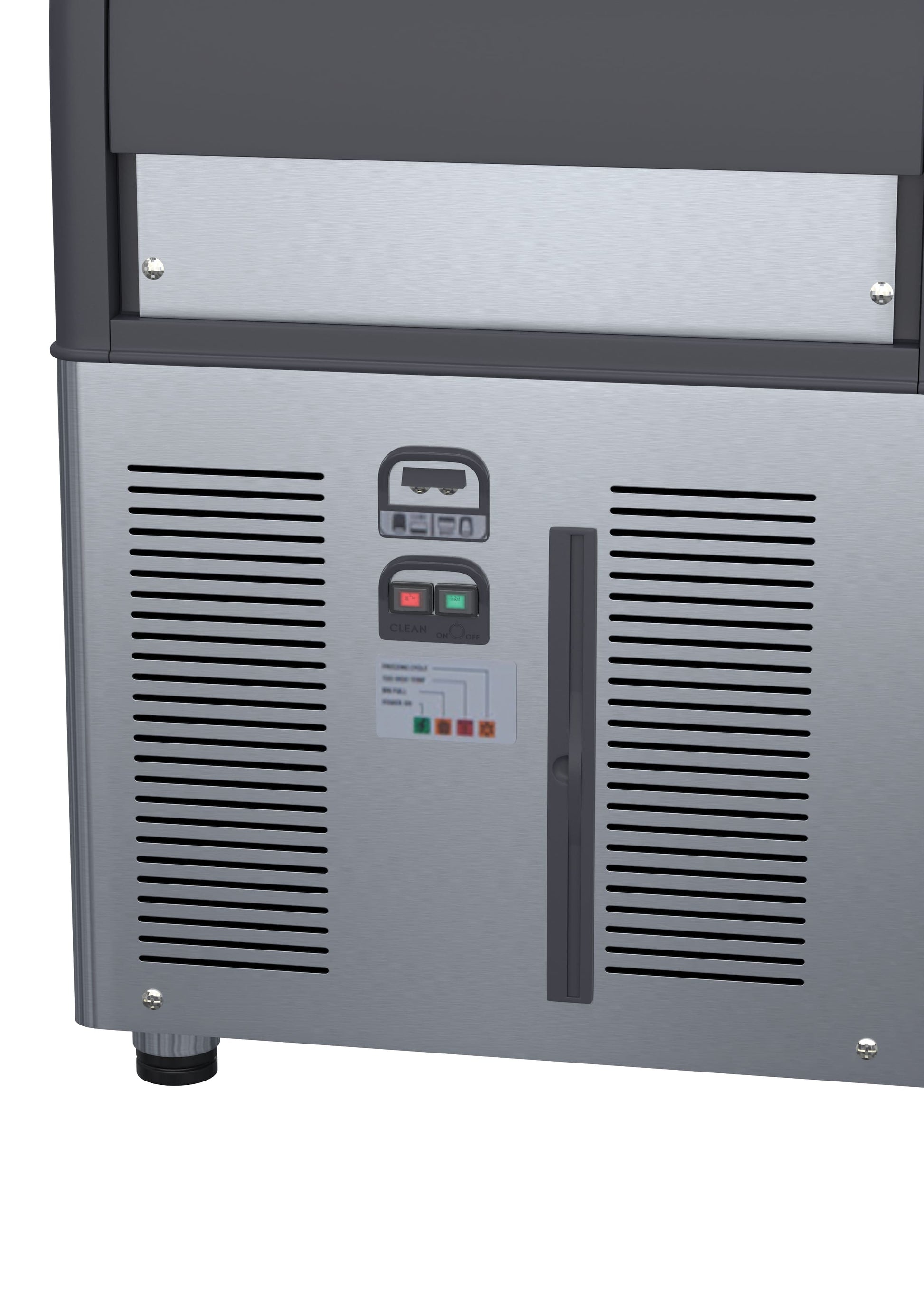 Scotsman ECM 207 AS OX Self-Contained Gourmet Ice Maker 150kg | Ice Machines Brisbane - close up view