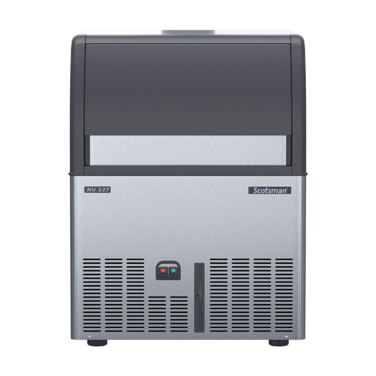 Scotsman NUH 227 AS OX Self-Contained Dice Ice Maker 95kg | Ice Machines Brisbane - front view