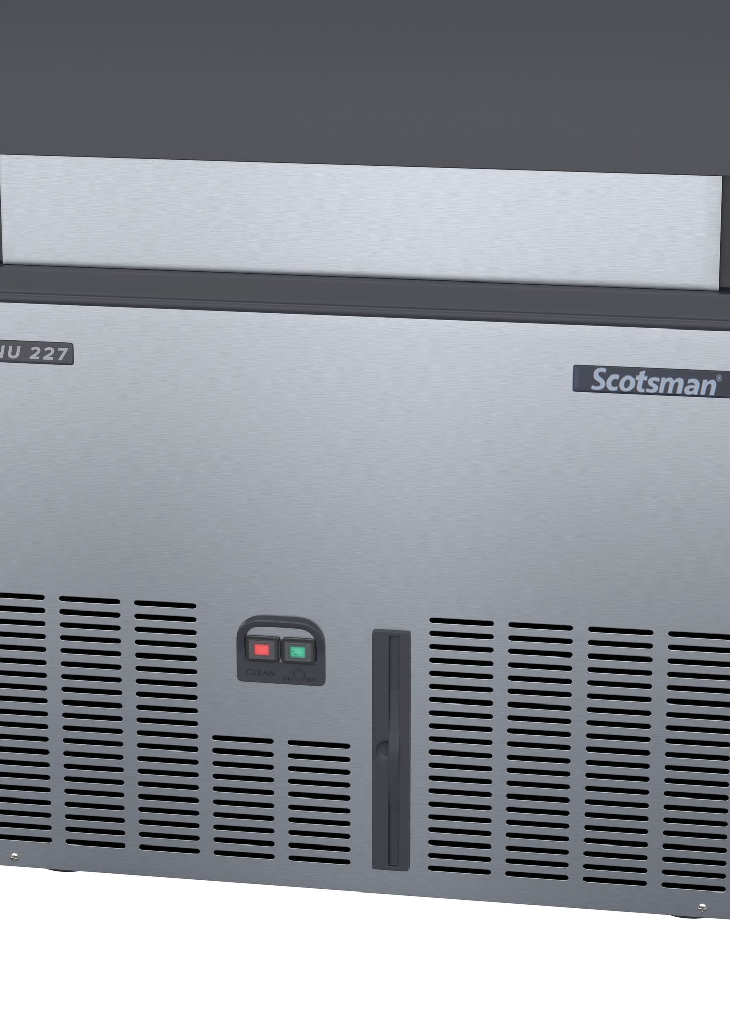 Scotsman NUH 227 AS OX Self-Contained Dice Ice Maker 95kg | Ice Machines Brisbane - close up view