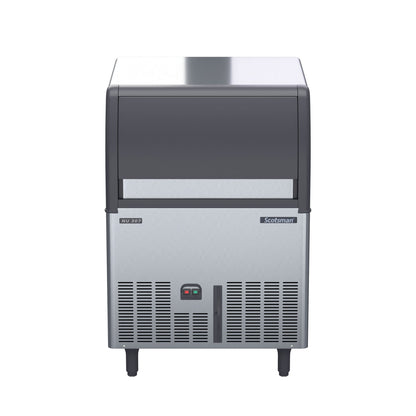 Scotsman NUH 307 AS OX Self-Contained Half Dice Ice Maker 129kg | Ice Machines Brisbane - top view 