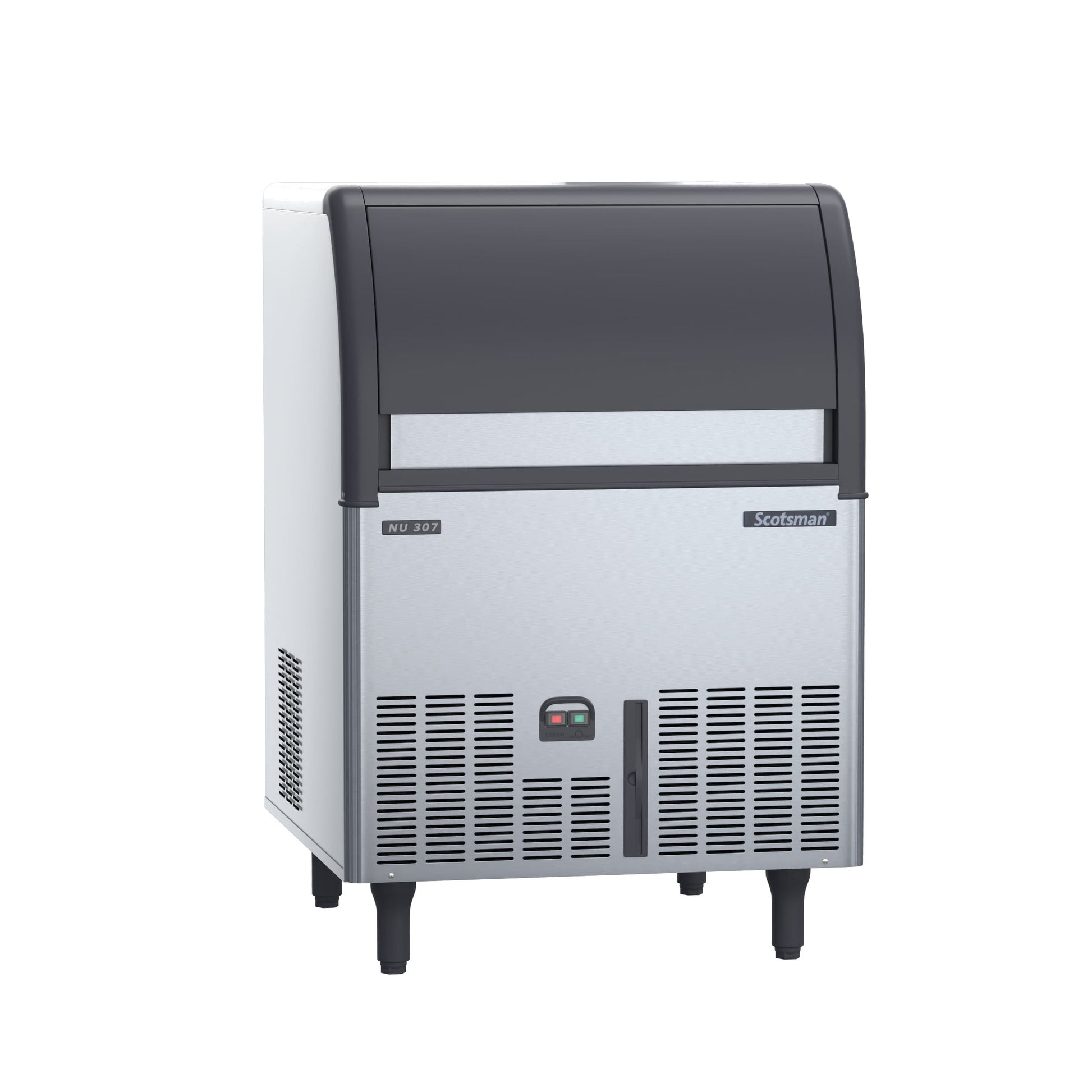 Scotsman NUH 307 AS OX Self-Contained Half Dice Ice Maker 129kg | Ice Machines Brisbane - right side view 