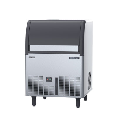 Scotsman NUH 307 AS OX Self-Contained Half Dice Ice Maker 129kg | Ice Machines Brisbane - left side view 