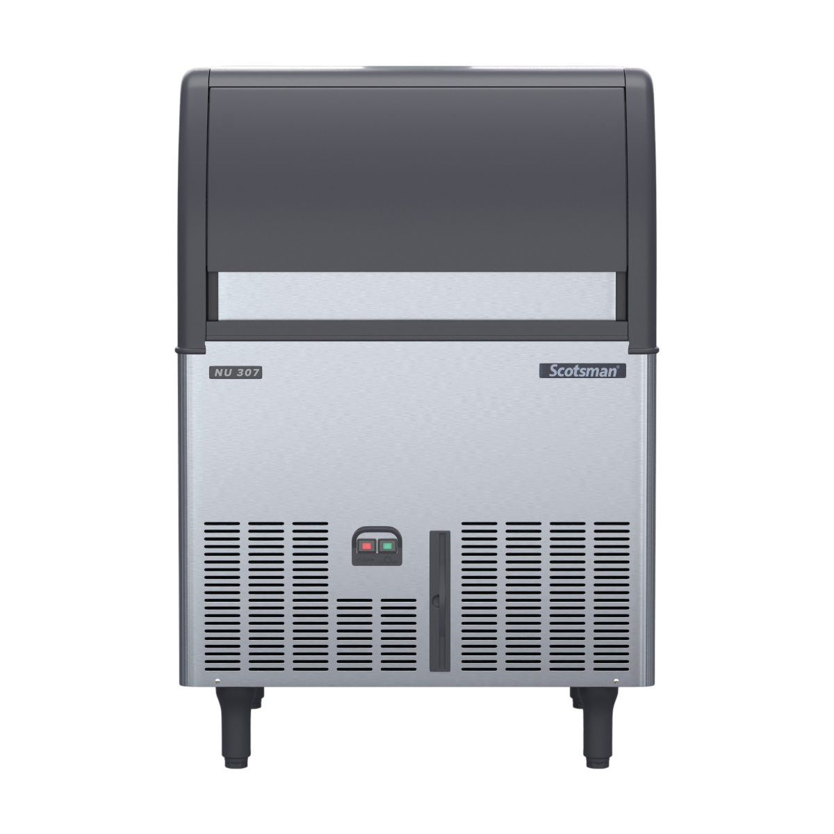 Scotsman NU 307 AS OX Self-Contained Dice Ice Maker 125kg | Ice Machines Brisbane - front view 