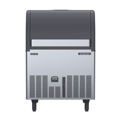 Scotsman NU 307 AS OX Self-Contained Dice Ice Maker 125kg | Ice Machines Brisbane - front view 