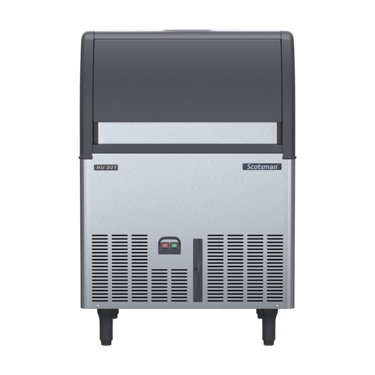 Scotsman NU 307 AS OX Self-Contained Dice Ice Maker 125kg | Ice Machines Brisbane - front view 