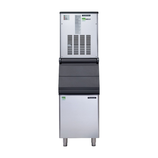 Scotsman MFN S 47 AS OX - Modular Nugget Ice Maker 270kg | Ice Machines Brisbane - with storge bin