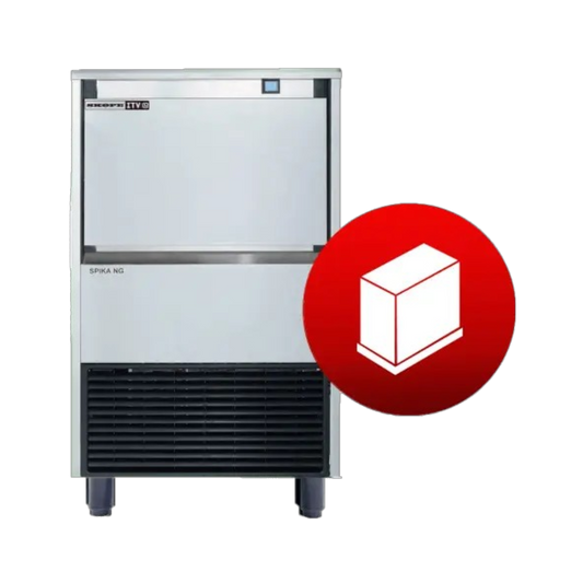Skope SPIKA NG50 A HD DP Half Dice Drain Pump Ice Cube Maker 45kg