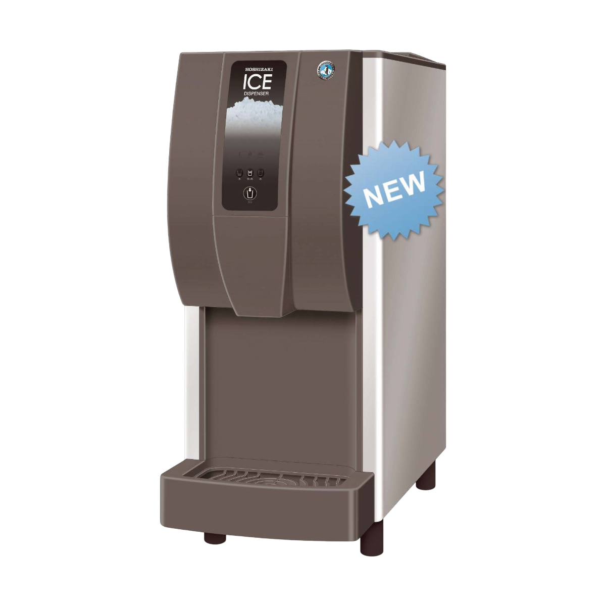 Hoshizaki DCM-120KE-P-HC Ice & Water Dispenser with Push Button 105kg | Ice Machines Brisbane