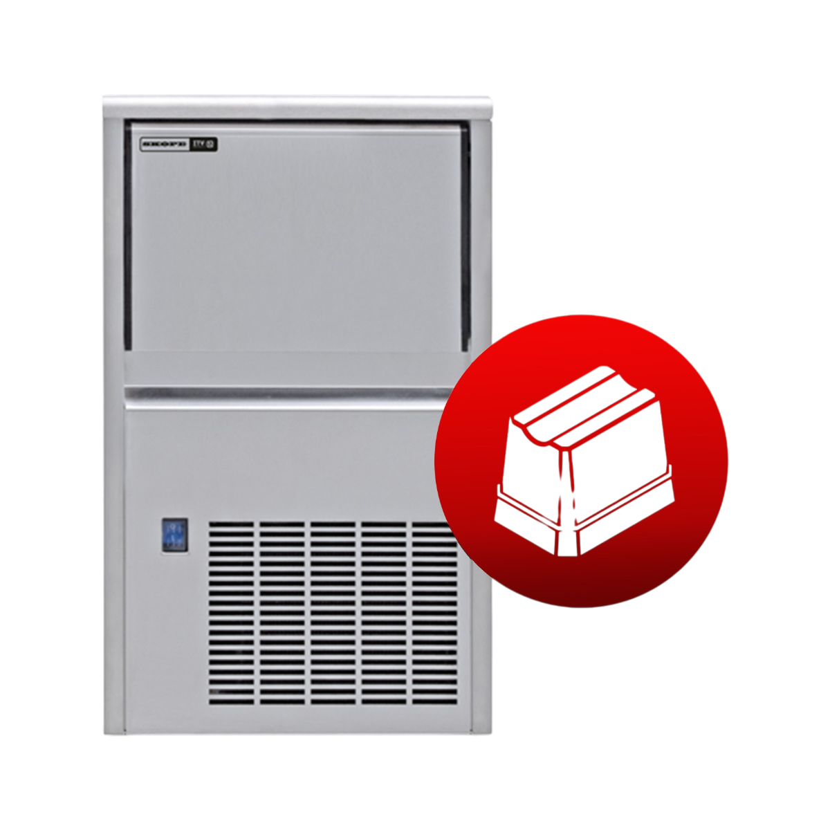 Skope ALFA NDP20 Self-Contained Gourmet Ice Cube Maker 23kg | Ice Machines Brisbane