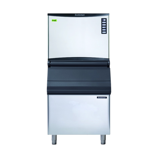 Scotsman NW 457 AS OX Modular Dice Ice Maker 204kg | Ice Machines Brisbane - with storage bin