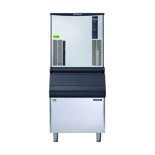 Scotsman MXG M 437 AS OX Modular Gourmet Ice Maker 165kg with storage bin | Ice Machines Brisbane