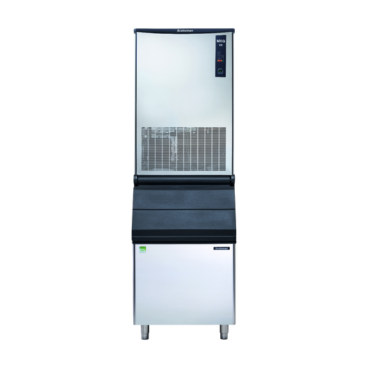 Scotsman MXG M 638 AS OX Modular Gourmet Ice Maker 355kg with storage bin | Ice Machines Brisbane