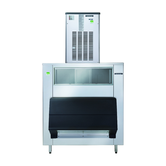 Scotsman UBH 1100 553kg Upright Ice Storage Bin | Ice Machines Brisbane - with a modular head ice machine